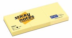 Post-it 653-Yapışkanlı Not Kağıdı 38 mm X 51 mm Sarı - Post-it