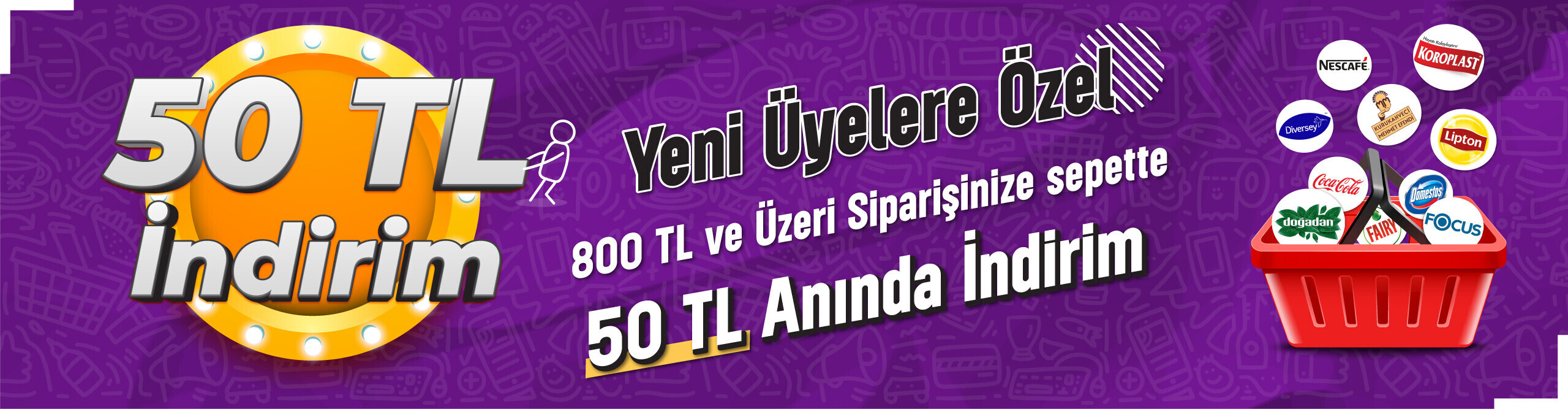 Ofisegetirelim.com'a üye olup ilk siparişinizde 50TL indirim