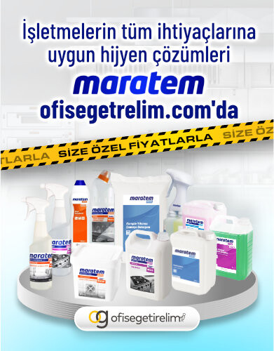 Maratem ürünleri size özel fiyatlarla ofisegetirelim.com'da
