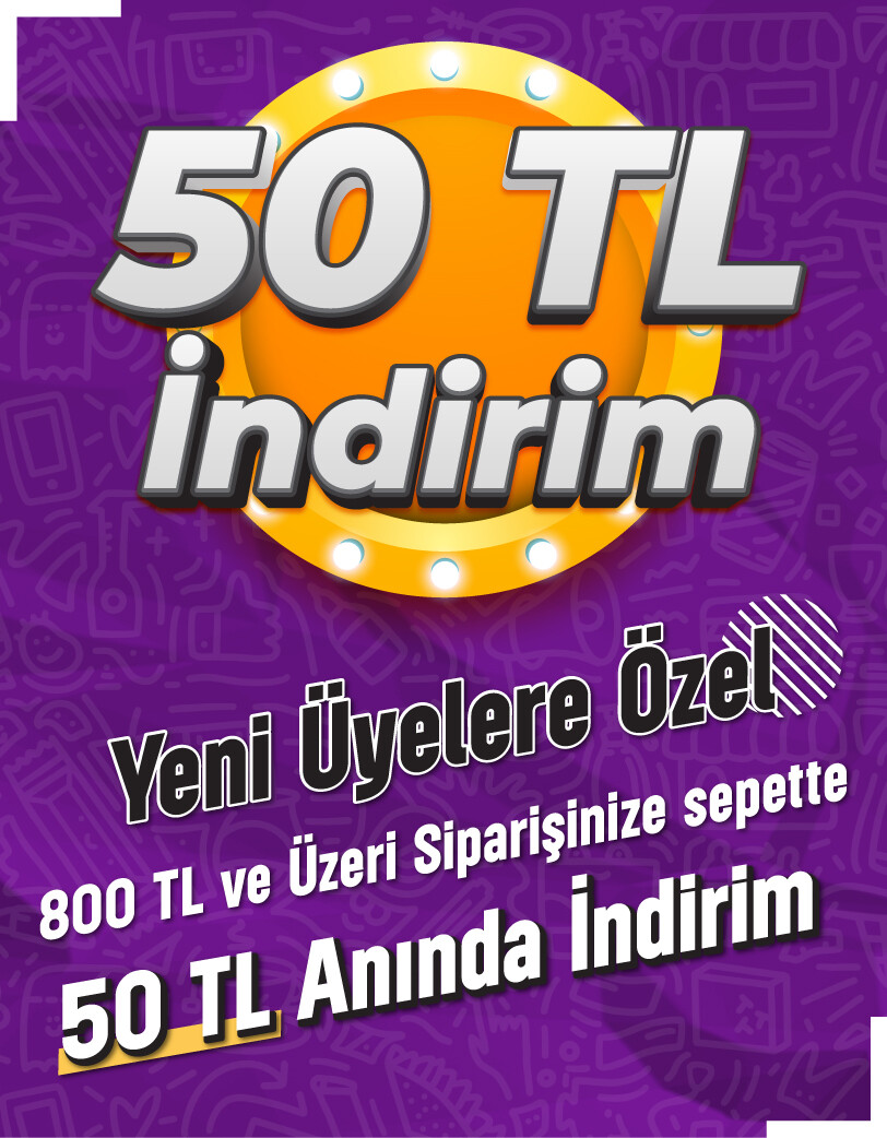 Ofisegetirelim.com'a üye olup ilk siparişinizde 50 TL indirim