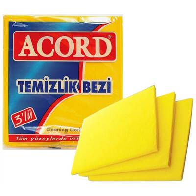 Acord Temizlik Bezi 3`lü - 1