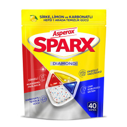 Asperox Sparx Bulaşık Makinesi Kapsülü 40'lı - Asperox