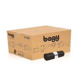 Bagy Çöp Torbası Standart Büyük Siyah 65x80 50 Rulo - Bagy