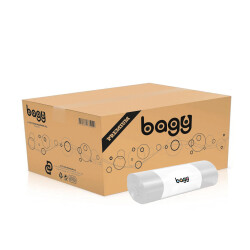 Bagy Çöp Torbası Premium Çok Amaçlı Hantal Şeffaf 100x150 10 Rulo - Bagy