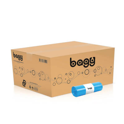 Bagy Çöp Torbası Standart Orta Mavi 55x60 50 Rulo - 1