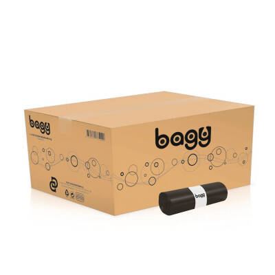 Bagy Çöp Torbası Standart Orta Siyah 55x60 50 Rulo - 1