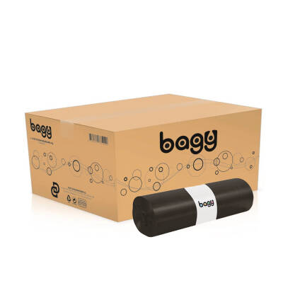 Bagy Çöp Torbası End. Konteyner Siyah 90x125 10 Rulo - 1