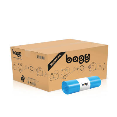 Bagy Çöp Torbası Premium End. Jumbo Mavi 80x110 20 Rulo - 1