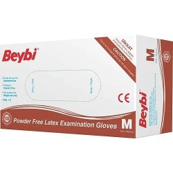 Beybi Muayene Eldiveni Pudrasız Medium 100 Lü - Beybi
