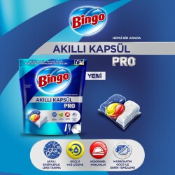 Bingo Akıllı Kapsül Pro Bulaşık Makinesi Deterjanı Tableti 80'li - 3