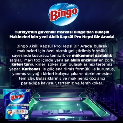 Bingo Akıllı Kapsül Pro Bulaşık Makinesi Deterjanı Tableti 80'li - 4