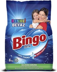 Bingo Matik Konsantre Eko Renkli & Beyaz 6 Kg - Bingo
