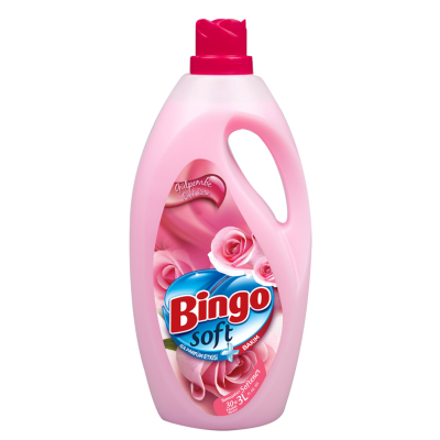 Bingo Yumuşatıcı Soft Gülpembe 3 Lt - 1