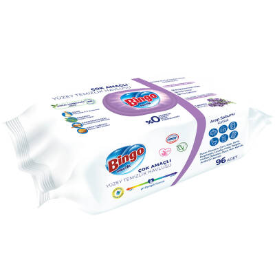 Bingo Yüzey Temizlik Havlusu Arap Sabunu ve Lavanta 96'lı - 2