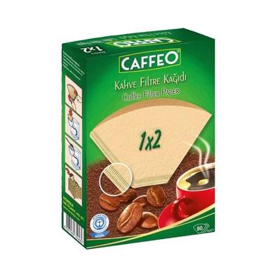 Caffeo Kahve Filtre Kağıdı 1/2 80'li - 1