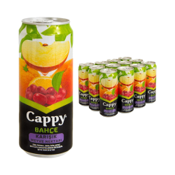Cappy Karışık Sleek Kutu 330 Ml 12'li - Cappy