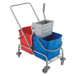 Ceyhanlar Çift Kovalı Temizlik Seti Metal Presli - Ceyhanlar