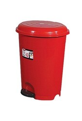 Ceyhanlar Çöp Kovası Plastik Pedallı Kırmızı 50 Lt - Ceyhanlar