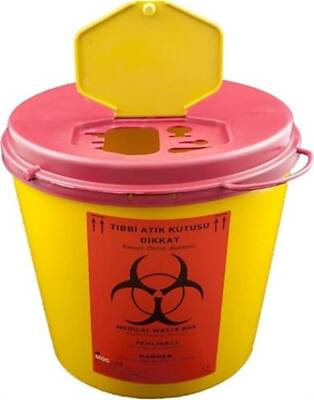 Ceyhanlar Tıbbi Atık Kovası 1.3 Lt - 1
