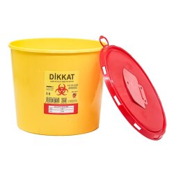 Ceyhanlar Tıbbi Atık Çöp Kovası 5 Lt - 2