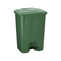 Ceymop Köşeli Çöp Kovası Pedallı 40 Lt Yeşil - Ceyhanlar
