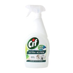 Cif Her Yer Ultra Hijyen Sprey 750 ml (Çamaşır Suyu Katkılı) - Cif