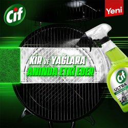 Cif Ultra Anında Etki Kir ve Yağ Sökücü 1025 ml - 5