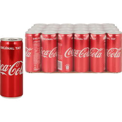 Coca Cola Kutu 250 ml 24`lü - Coca Cola
