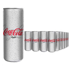 Coca Cola Light Kutu 250 ml 24`lü - Coca Cola