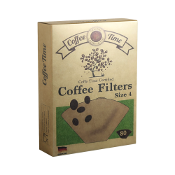 Coffee Time Filtre Kahve Kağıdı 1/4 (80'li) - Coffee Time
