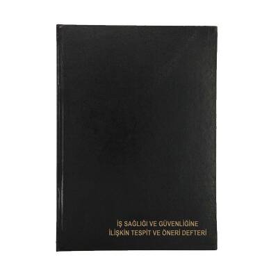 Dilman İş Sağlığı Ve Güvenliği Tespit Öneri Defteri Ciltli 50 Yaprak - 1
