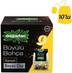 Doğadan Büyülü Bohça Beyaz Çay Kavunlu 10`lu - Doğadan