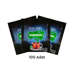 Doğadan Earl Grey Bardak Poşet Çay 100`lü - Doğadan