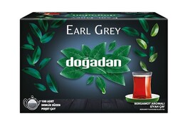Doğadan Earl Grey Demlik Poşet Çay 100`lü - Doğadan