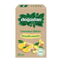 Doğadan Limon-Zencefil Çayı 18`li - Doğadan