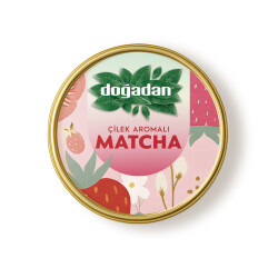 Doğadan Matcha Çayı Çilek Aromalı 25g - Doğadan