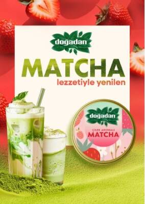 Doğadan Matcha Çayı Çilek Aromalı 25g - 2