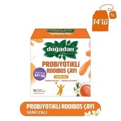 Doğadan Probiyotik Vanilyalı Rooibos Çay 14`lü - Doğadan