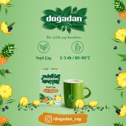 Doğadan Yeşil Çay Açai Ananaslı 20 Adet - 4