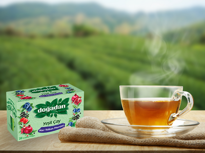 Doğadan Yeşil Çay Nar-Yaban Mersini Coe 20`li - 3