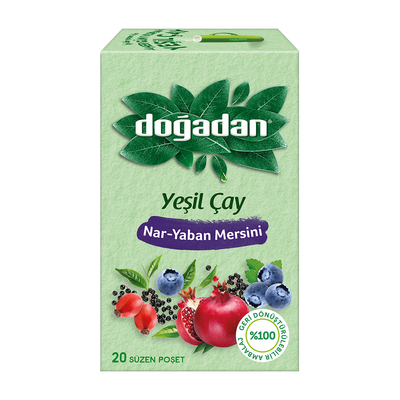 Doğadan Yeşil Çay Nar-Yaban Mersini Coe 20`li - 1
