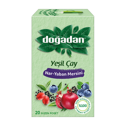 Doğadan Yeşil Çay Nar-Yaban Mersini Coe 20`li - Doğadan