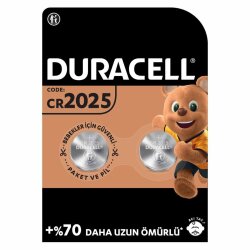 Duracell Özel Lityum 3V Düğme Pil 2025 2'li - Duracell