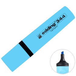 Edding 344 Fosforlu Kalem-Mavi - Edding