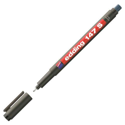 Edding Asetat Kalemi Silgili E-147 S Siyah - Edding