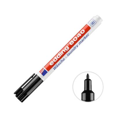 Edding Çamaşır Kalemi E-8040 Siyah - 1