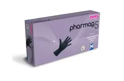 Tenty Pharmag Nitril Pudrasız Eldiven Siyah L Beden - Tenty