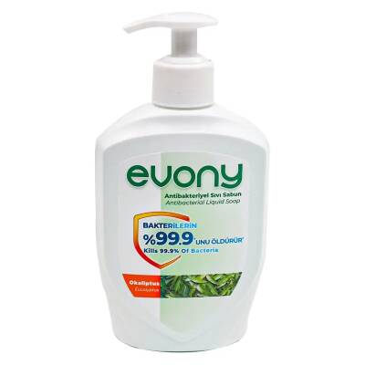 Evony Antibakteriyel Sıvı Sabun Okaliptus 300Ml - 1