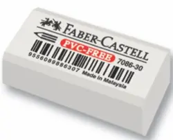 Faber Castell Silgi 7086/30 Beyaz 188630-188730 - Faber Castell