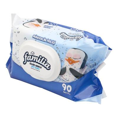 Familia Mineralin İyiliği 90 Yaprak Islak Havlu Mendil - 2